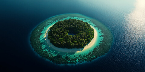 Maldives Soothing and Calming Visuals Relaxing fluid