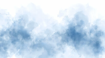 Abstract Blue Cloud Background Illustration