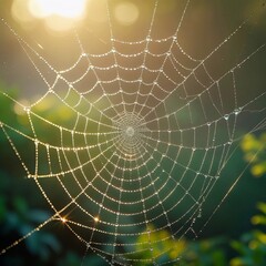 Obraz premium spider on web