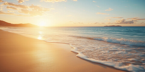 Beach Relaxing fluid imagery for