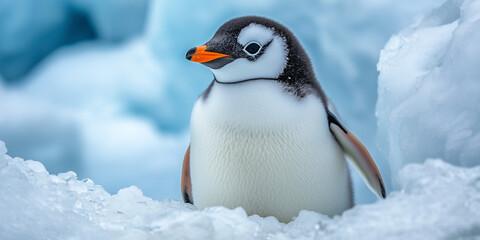 Obraz premium Antarctica Soothing and Calming Visuals Relaxing