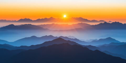 Mountains Relaxing fluid imagery for