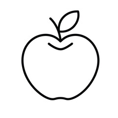 apple with leaf