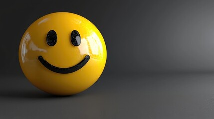 Fototapeta premium Happy Smiley Face Illustration