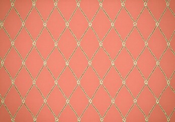 Fototapeta premium Coral Geometric Wallpaper Design