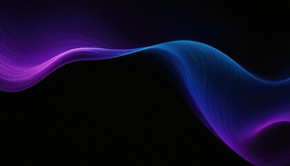 Fototapeta premium Abstract background with pink and purple flowing lines design 9