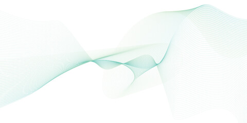 Smoky stream of transparent gray wave Abstract wave background