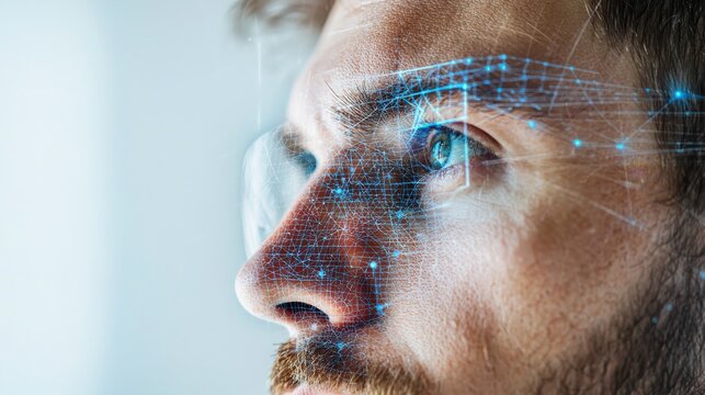 Digital identity verification event enhancing user engagement through innovative technology in a modern office environment