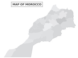 African Countries Geography Political map. Political map of country with capital, province or state capital, major cities and town.