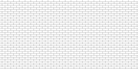 brick wall vector art simple outline design isolated white background, White brick wall texture and white brick wall and White brick wall texture background for stone tile block painted.