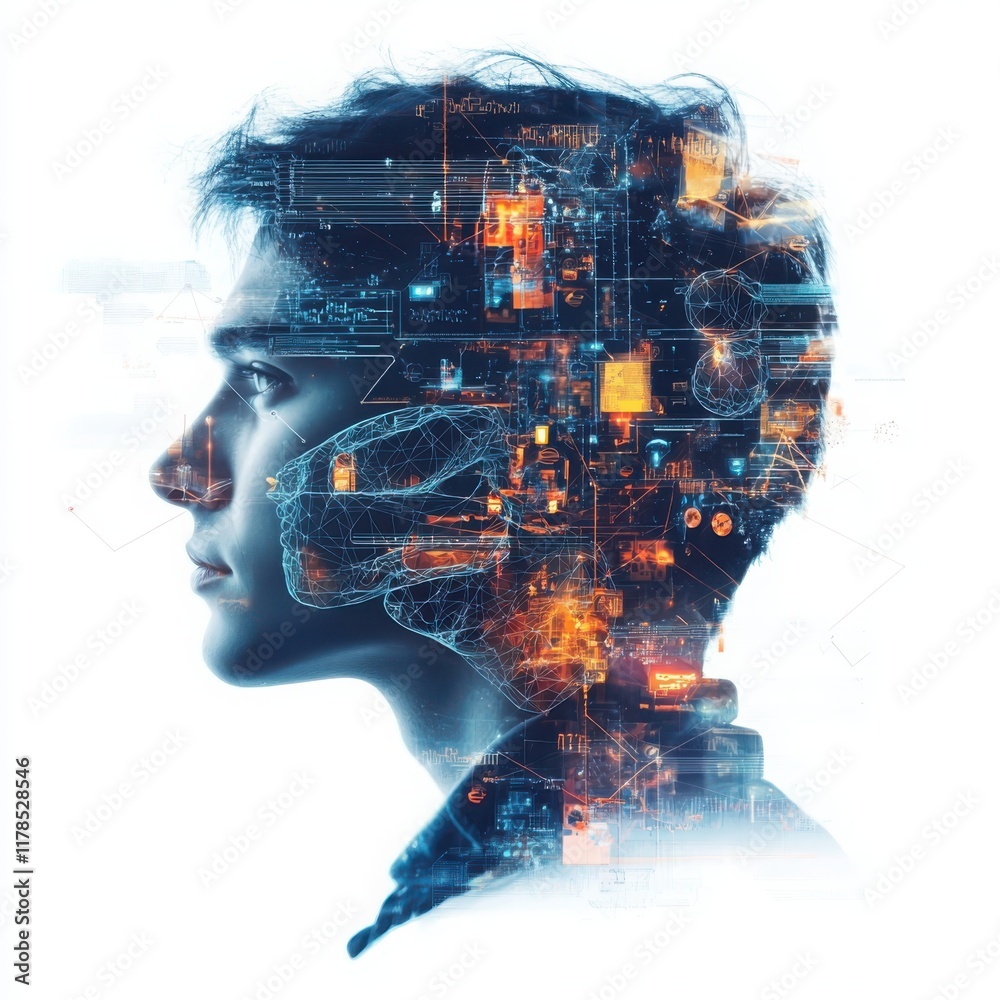 Poster innovative e-learning program integrating ai-powered tools online education environment digital lear