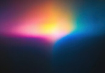 Obraz premium Abstract Sunset Gradient Painting
