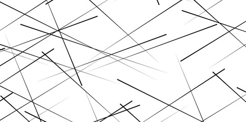 Abstract geometric pattern. Outline monochrome texture. A colorful Abstract luxury geometric random chaotic lines with many squares and triangles shape background.	