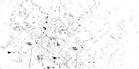 Abstract grunge texture design on a white background. Black and white grunge. Distress overlay texture.