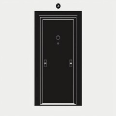 Modern Minimalist Door Design