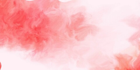 Abstract Watercolor Background with Soft Pink Washes