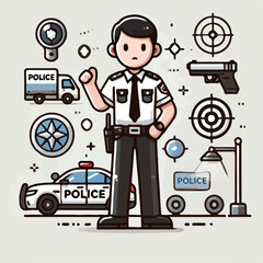 police officer in uniform