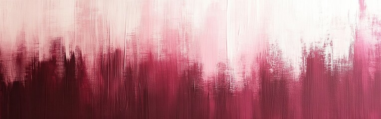 Elegant gradient artwork featuring pastel pink and rich burgundy creating warmth and depth in contemporary design
