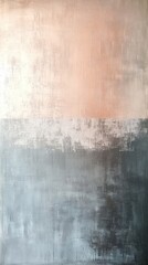 Obraz premium Textured metal backdrop showcasing a sophisticated transition from pewter gray to pale rose gold for modern decor