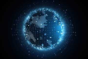 Obraz premium Globe astronomy sphere planet.