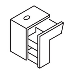 multi storage working desk