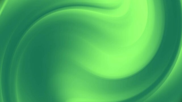 Green swirling abstract art background suitable for modern designs, web backgrounds, posters, brochures, or social media posts with vibrant aesthetics.
