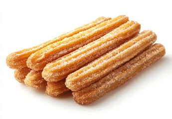 Sugary churros served with hot chocolate