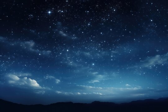 Sky constellation astronomy outdoors. - Powered by Adobe