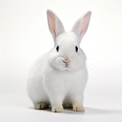 Obraz premium White rabbit animal bunny photography.