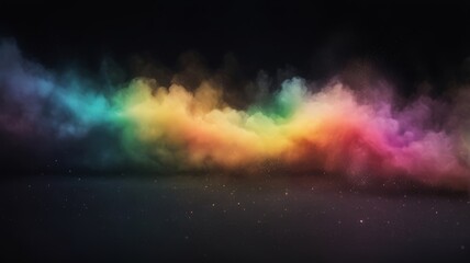 Unveiling Vibrancy: Abstract Light Leaks with a Defocused Blur Touch