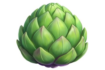 Obraz premium artichoke isolated on white