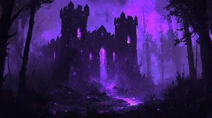 A floating crystal palace surrounded by radiant gardens of bioluminescent flora. Golden bridges of light connect the palace towers, and cascading waterfalls of liquid stardust shimmer softly 