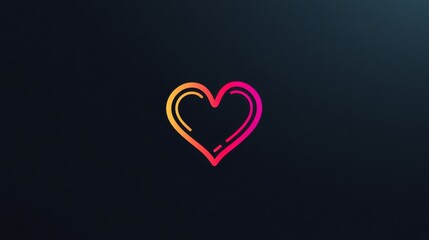 Heartbeat logo for medical and wellness brands