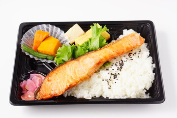 厚切り銀鮭弁当
