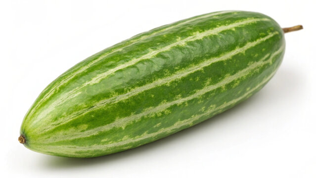 pointed gourd fresh  isolated on white