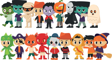 Obraz premium Special Halloween Event Illustration 