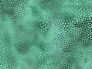 Vibrant Textured Background with Unique Pattern of Circular Shapes in Shades of Turquoise, Black, and Green for Creative and Artistic Projects