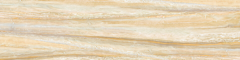 Golden Beige wooden Marble with Linear Veins