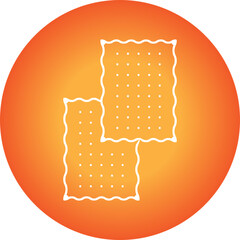 Biscuit III icon single vector illustration