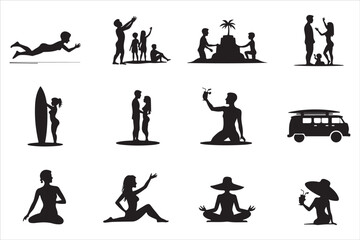 Tropical Summer Silhouettes Collection