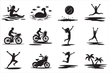 Tropical Summer Silhouettes Collection