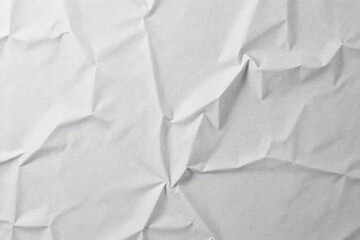 Wrinkled light gray kraft paper, uneven surface, paper, aged, rustic