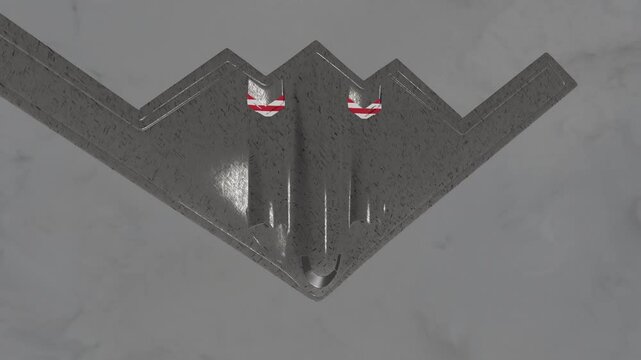 B-2 USA Flag fighter .