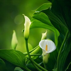 Obraz premium Arum Lily flowers