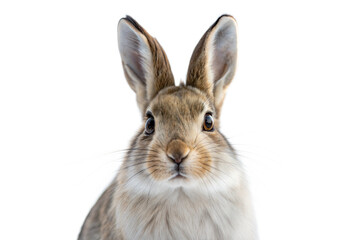 Obraz premium Close-up of a curious rabbit