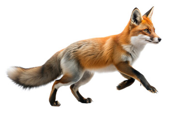 Obraz premium Red Fox in motion