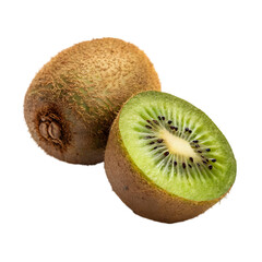 Obraz premium kiwi On white background