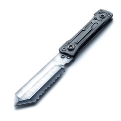 Obraz premium Tactical Folding Knife: Ultimate Gear for Outdoor Adventures, Hunting, and Everyday Carry