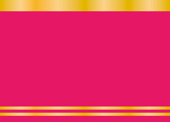 Obraz premium SOLID BACKGROUND GOLD AND MAGENTA COLOR DESIGN