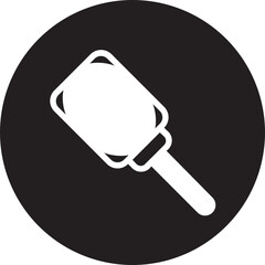 hand mirror glyph icon